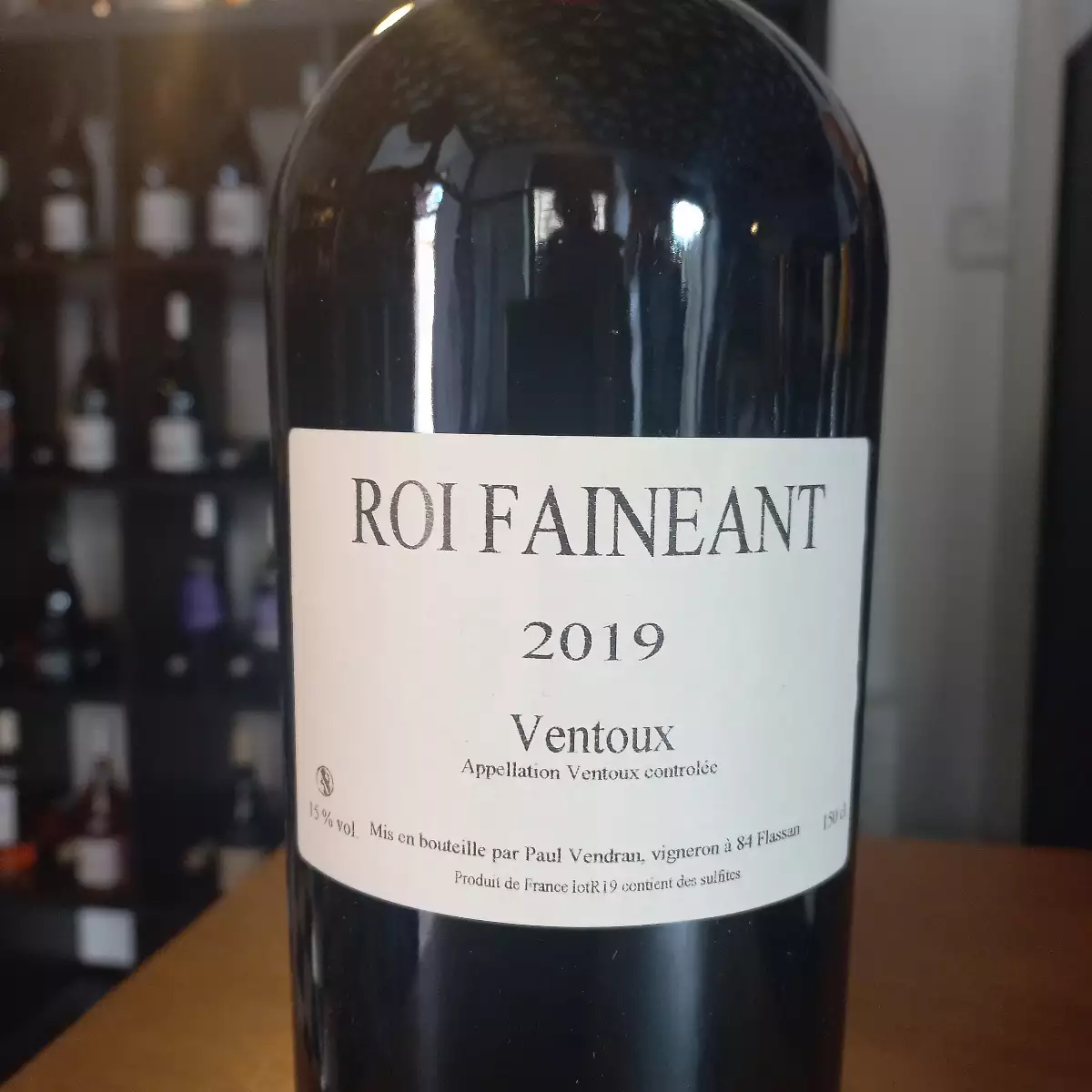 La Ferme Saint Pierre. Le Roi Fainéant. AOC Ventoux 2019. 75cl. 15%