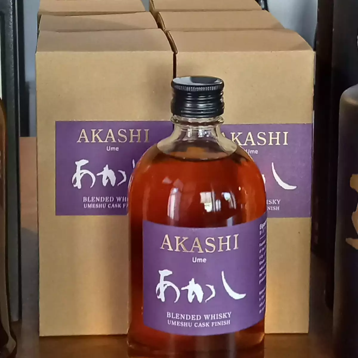 Whisky Akashi. Umeshu Cask Finish. 40%. 50cl