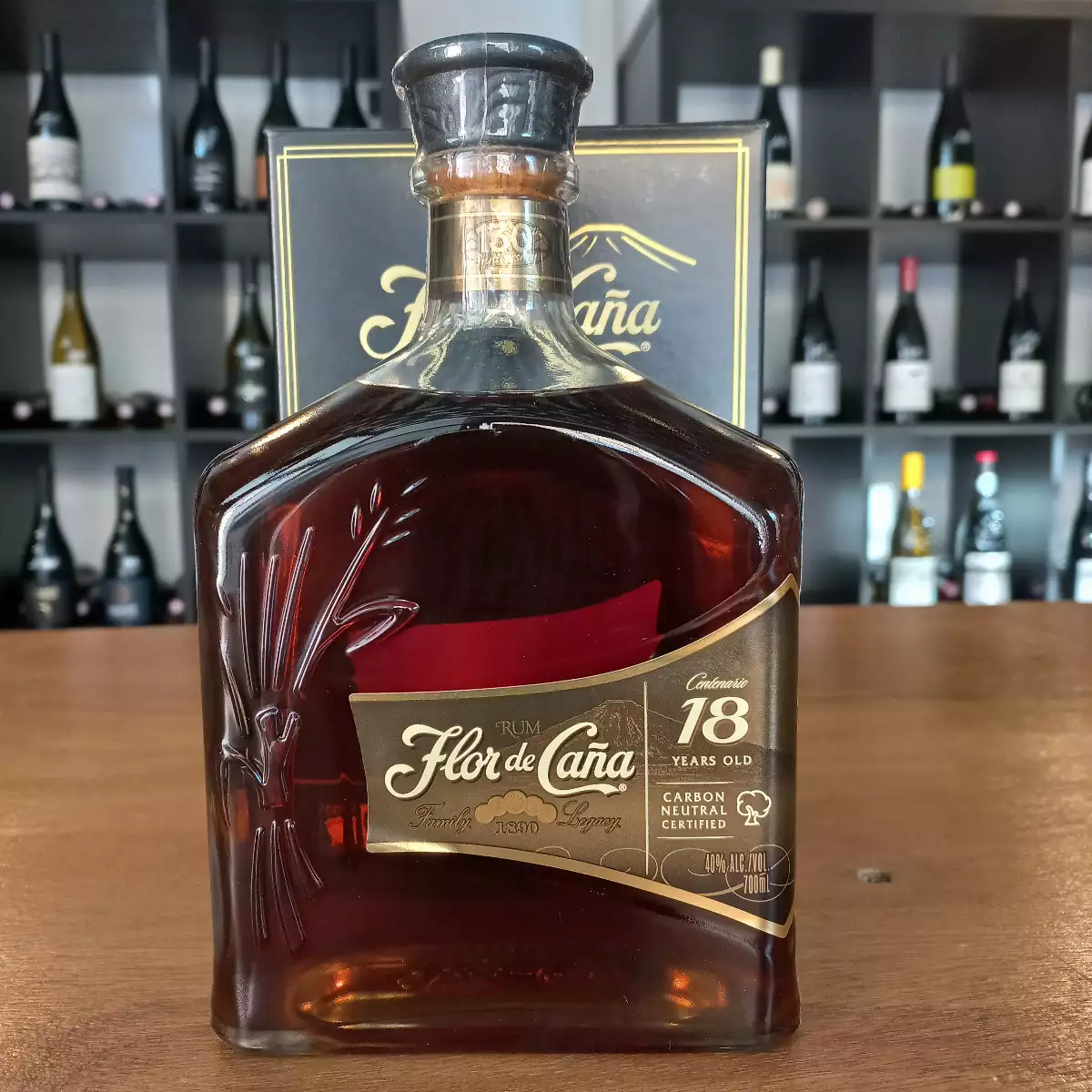 Rhum Flor de Cana 18 ans. 40%. 70cl