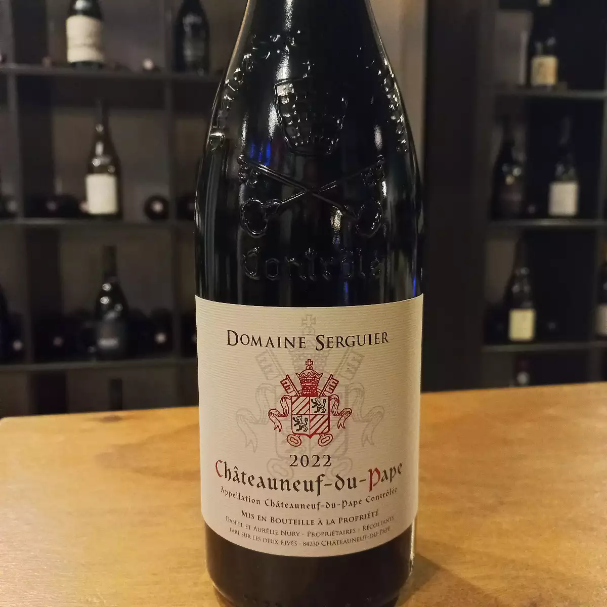 Domaine Serguier. Châteauneuf du Pape Rouge. 15% 75cl