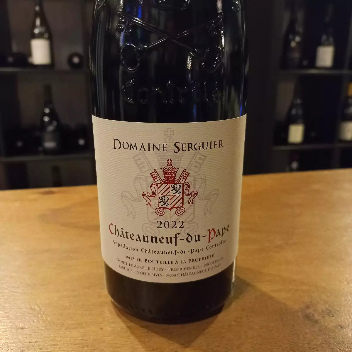 Domaine Serguier. Châteauneuf du Pape Rouge. 15% 75cl